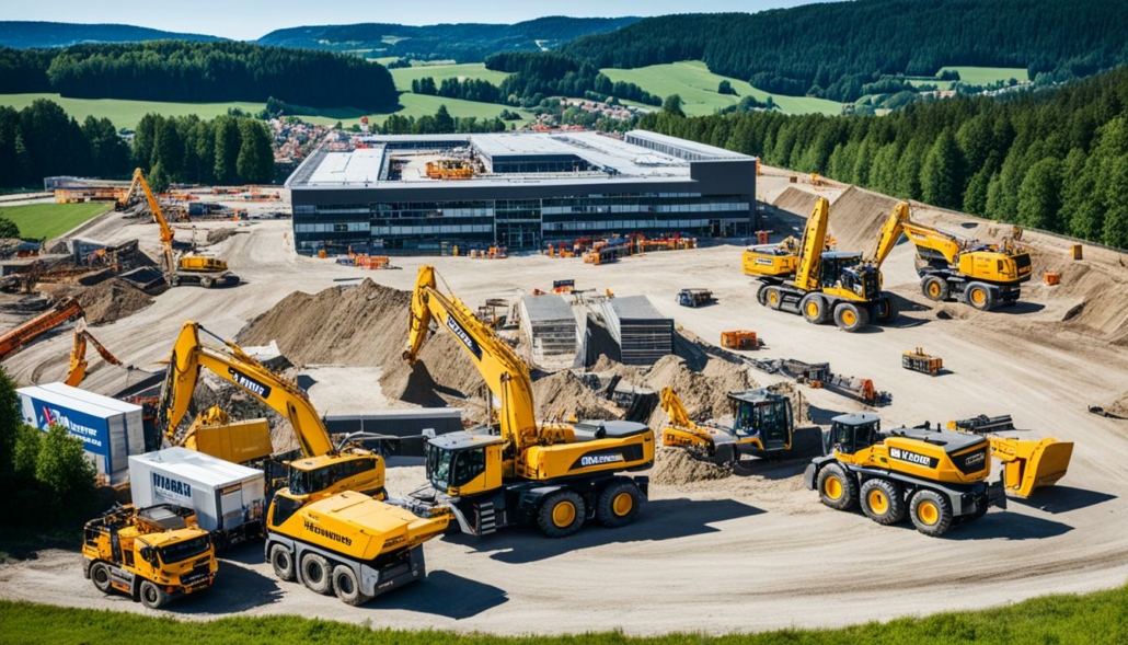 Baumaschinenvermietung in Villingen-Schwenningen