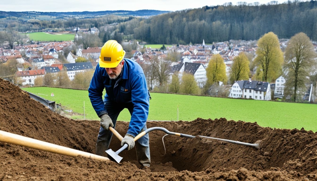 graben ausheben villingen